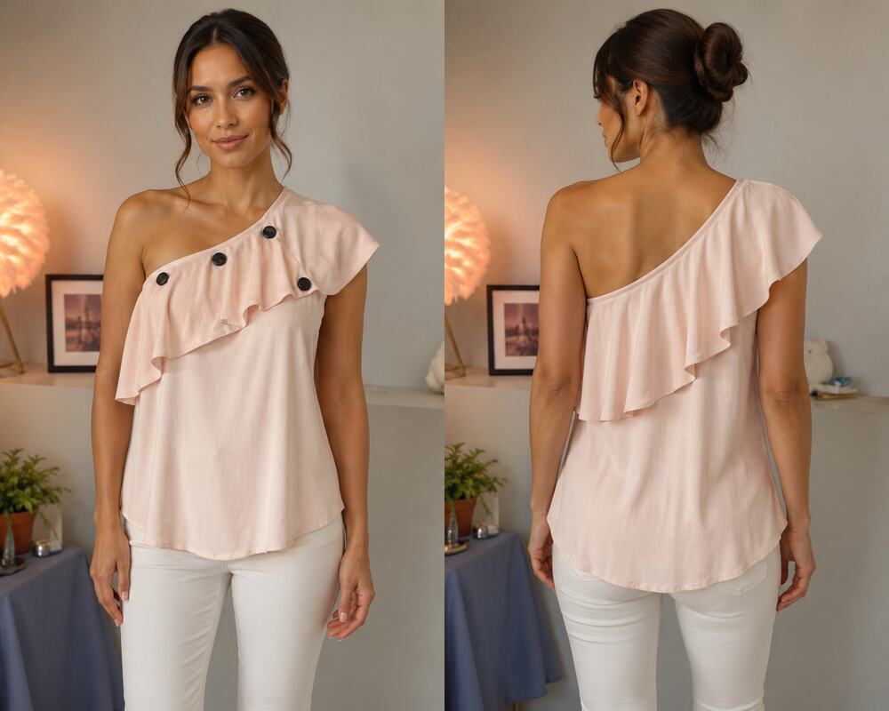 Maje - Ruffled Top
